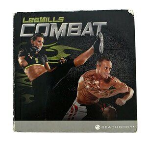 Les Mills Combat Beachbody DVD Workout 5-Disc Martial Arts Cardio Fitness Boxing